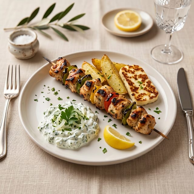 Kotosouvlaki.